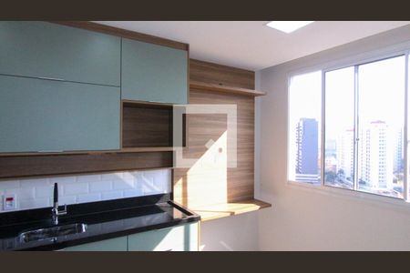 Sala/Cozinha de apartamento à venda com 1 quarto, 25m² em Vila Prudente, São Paulo