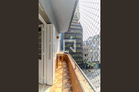 Varanda Sala de apartamento à venda com 1 quarto, 54m² em República, São Paulo