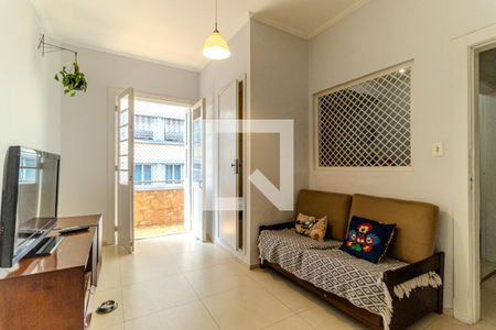 Sala de apartamento à venda com 1 quarto, 54m² em República, São Paulo