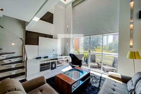 Sala de apartamento à venda com 2 quartos, 130m² em Jardim Analia Franco, São Paulo