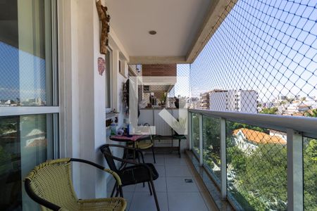 Sala Varanda de apartamento à venda com 3 quartos, 85m² em Maracanã, Rio de Janeiro