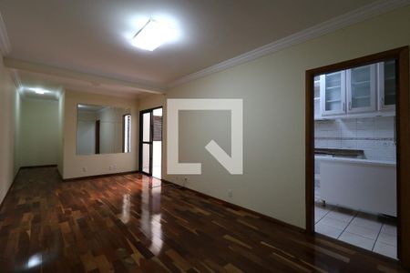 Sala de apartamento à venda com 3 quartos, 90m² em Vila Valparaíso, Santo André