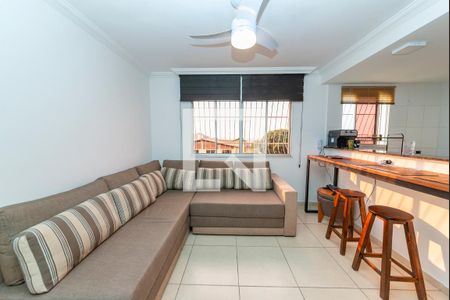 Sala de apartamento à venda com 2 quartos, 60m² em Dom Bosco, Belo Horizonte