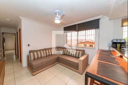 Sala de apartamento à venda com 2 quartos, 60m² em Dom Bosco, Belo Horizonte