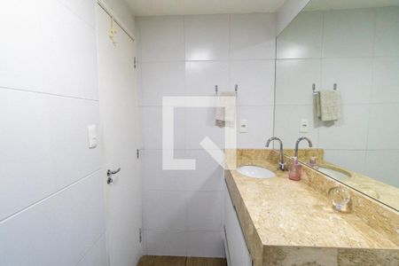 Banheiro da Suíte de apartamento à venda com 1 quarto, 82m² em Vila Guarani (zona Sul), São Paulo