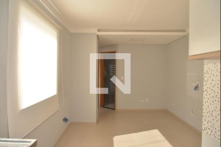 Sala de apartamento para alugar com 2 quartos, 76m² em Campestre, Santo André