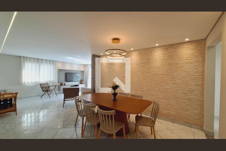 Sala de jantar de apartamento para alugar com 3 quartos, 123m² em Vila Tupi, Praia Grande