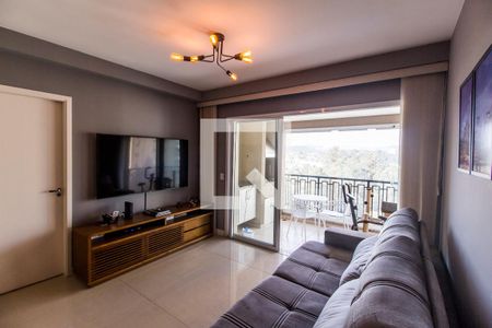 Sala de TV de apartamento para alugar com 3 quartos, 96m² em Sítio Tamboré Alphaville, Barueri