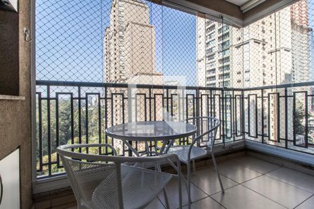 Varanda gourmet de apartamento para alugar com 3 quartos, 96m² em Sítio Tamboré Alphaville, Barueri