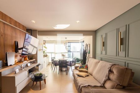 Sala  de apartamento à venda com 3 quartos, 106m² em Vila Yara, Osasco