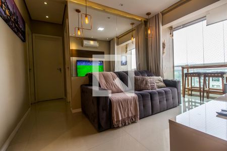 Sala de TV de apartamento à venda com 2 quartos, 60m² em Bethaville I, Barueri