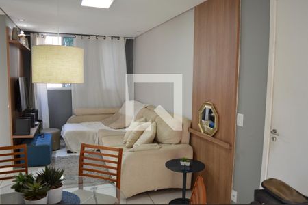 sala de apartamento à venda com 2 quartos, 49m² em Bom Jesus, Contagem