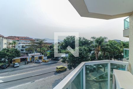 Varanda de apartamento à venda com 1 quarto, 55m² em Recreio dos Bandeirantes, Rio de Janeiro