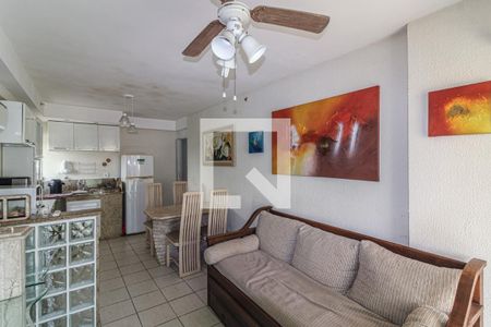 Sala de apartamento à venda com 1 quarto, 55m² em Recreio dos Bandeirantes, Rio de Janeiro