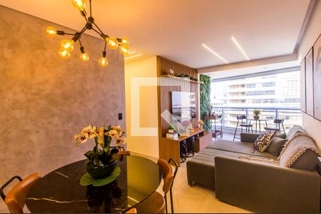 Sala de Jantar de apartamento à venda com 2 quartos, 70m² em Dezoito do Forte Empresarial/alphaville., Barueri