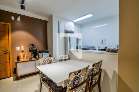 Sala de Jantar de apartamento para alugar com 3 quartos, 84m² em Vila Scarpelli, Santo André