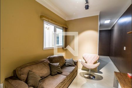 Sala de apartamento para alugar com 3 quartos, 84m² em Vila Scarpelli, Santo André