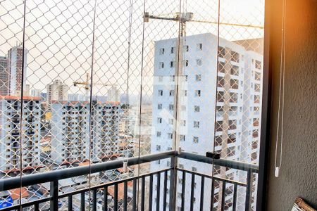 Varanda da sala de apartamento para alugar com 2 quartos, 58m² em Picanço, Guarulhos