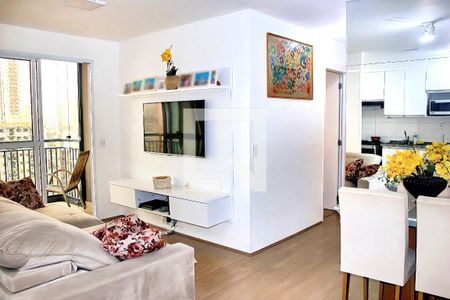 Sala de apartamento para alugar com 2 quartos, 58m² em Picanço, Guarulhos