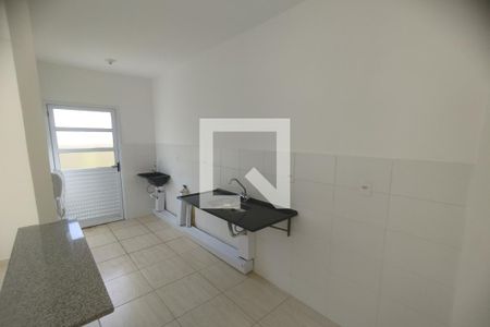 Cozinha - Lavanderia de apartamento para alugar com 2 quartos, 45m² em Campos Elísios, Ribeirão Preto