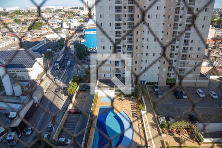 Vista da varanda da sala  de apartamento à venda com 2 quartos, 63m² em Piraporinha, Diadema