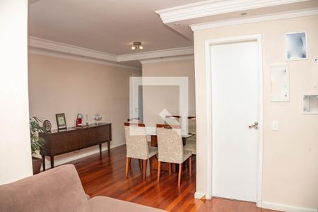 Sala  de apartamento à venda com 2 quartos, 63m² em Piraporinha, Diadema