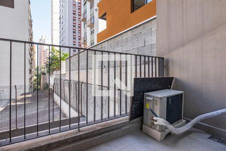 Studio - Varanda de kitnet/studio para alugar com 1 quarto, 34m² em Jardim Paulista, São Paulo