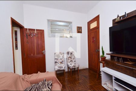 Sala de apartamento à venda com 1 quarto, 50m² em Lagoinha, Belo Horizonte