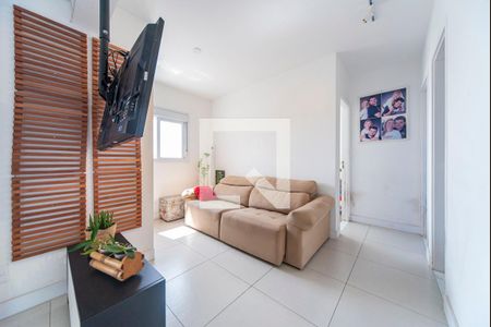 Sala de TV de apartamento para alugar com 2 quartos, 75m² em Vila Apiai, Santo André