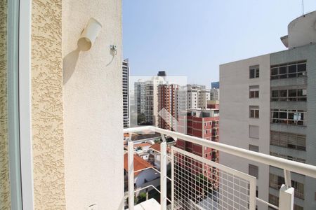 Varanda  de apartamento à venda com 1 quarto, 45m² em Vila Olímpia, São Paulo