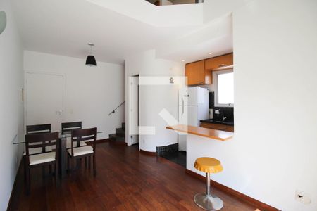 Sala de apartamento à venda com 1 quarto, 45m² em Vila Olímpia, São Paulo