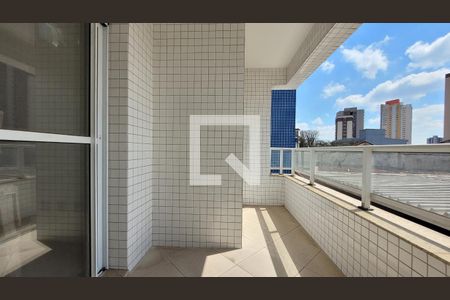 Sacada de apartamento à venda com 3 quartos, 86m² em Vila Alzira, Santo André