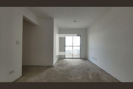 Sala de apartamento à venda com 3 quartos, 86m² em Vila Alzira, Santo André