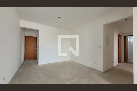 Sala de apartamento à venda com 3 quartos, 86m² em Vila Alzira, Santo André