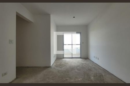 Sala de apartamento à venda com 3 quartos, 86m² em Vila Alzira, Santo André