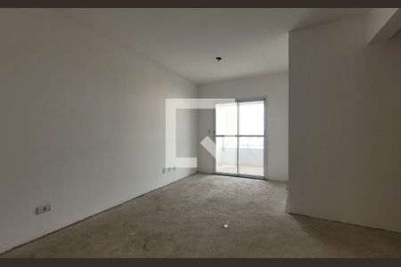 Sala de apartamento à venda com 3 quartos, 86m² em Vila Alzira, Santo André