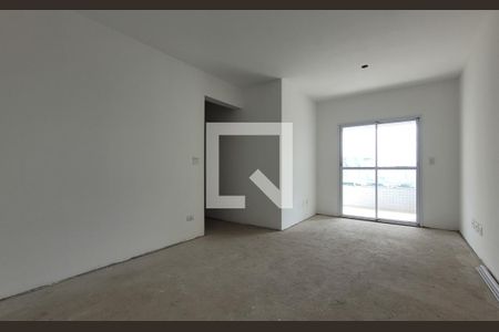 Sala de apartamento à venda com 3 quartos, 86m² em Vila Alzira, Santo André