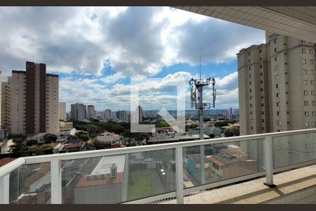 Vista de apartamento à venda com 3 quartos, 86m² em Vila Alzira, Santo André