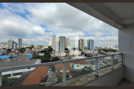 Vista de apartamento à venda com 3 quartos, 86m² em Vila Alzira, Santo André