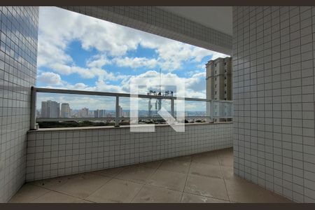 Sacada de apartamento à venda com 3 quartos, 86m² em Vila Alzira, Santo André