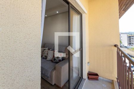 Varanda da Sala de apartamento para alugar com 2 quartos, 58m² em Pinheirinho, Vinhedo