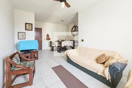 Sala de apartamento para alugar com 2 quartos, 77m² em Vila Julia, Guarujá