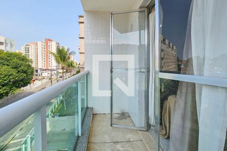 Varanda de apartamento para alugar com 2 quartos, 77m² em Vila Julia, Guarujá