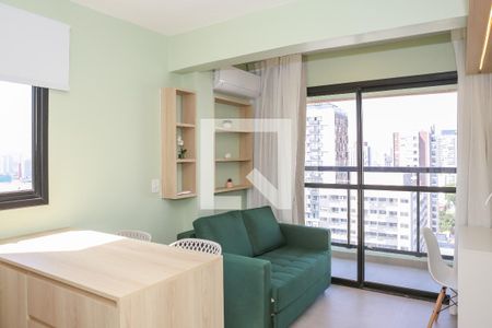 Sala/Cozinha de apartamento à venda com 1 quarto, 29m² em Pompeia, São Paulo