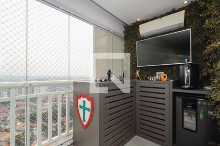 Varanda da Sala de apartamento à venda com 3 quartos, 145m² em Vila Sonia, São Paulo