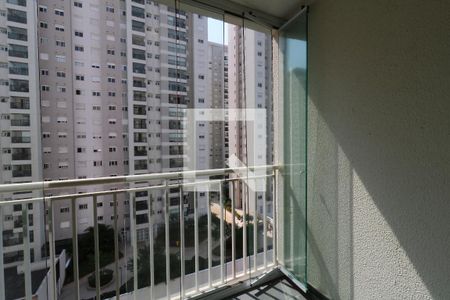 Sacada da Sala de apartamento à venda com 2 quartos, 64m² em Jardim, Santo André