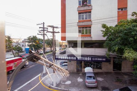 Vista da Sala de apartamento à venda com 3 quartos, 105m² em Fátima, Niterói