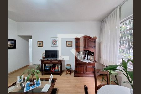 Sala de apartamento à venda com 3 quartos, 84m² em Humaitá, Rio de Janeiro