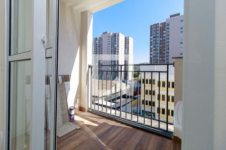 Sala - Varanda de apartamento para alugar com 2 quartos, 36m² em Vila Cruzeiro, São Paulo