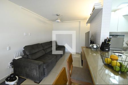 Sala de apartamento para alugar com 3 quartos, 76m² em Setor Pedro Ludovico, Goiânia